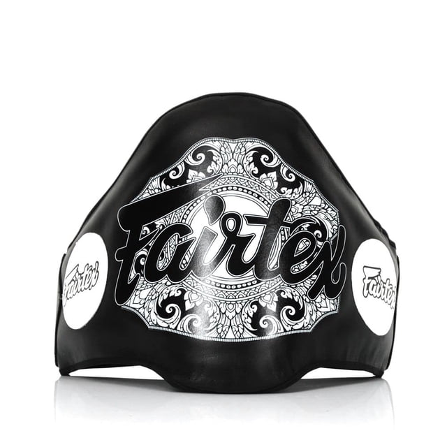 Protector Abdominal Fairtex Ligero de Cuero para Muay Thai