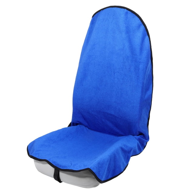 Azul Universal Auto Asiento Cubierta Antideslizante Toalla Asiento para Auto Camiones