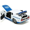 thumbnail image 4 of 1973 Ford Mustang Mach 1 "MSP" White Metallic and Blue "Bigtime Muscle" Series 1/24 Diecast Model Car by Jada(Selections May Vary), 4 of 8
