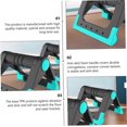 thumbnail image 4 of 1 Pair Push-up Stand Aerobics Barbell Press Handles Rotating Stand Push-up Stand Fitness Handles Parallel Bars Home Fitness Equipment Abs Wheel Fitnes, 4 of 5