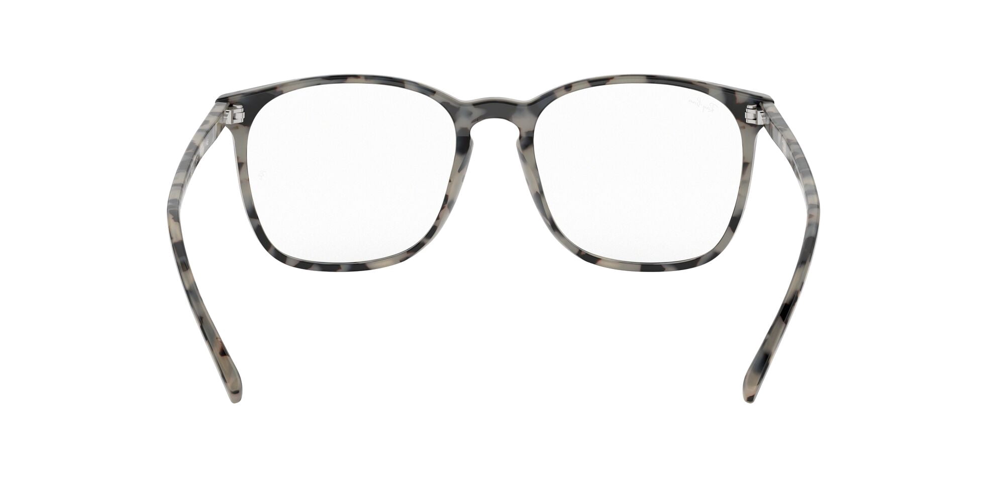 Ray-Ban RB5387 Optics Glasses, Prescription Eyeglasses with Case, Demo Lens/Blue Gradient Havana Beige, Size 54