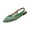 Dark Green, variant on Women Breathable Casual Footwear, Patent Leather Trim, Women's Mesh Ballet Flats Buckle Strap Mary Jane Flats for Women Comfy Casual Office Fishnet Ballerina Flat Shoes, Red 9