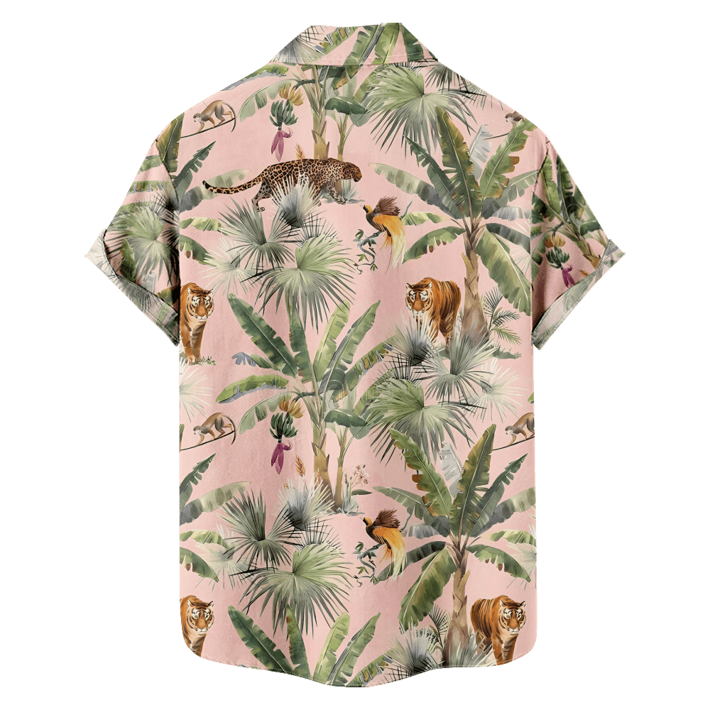 Detroit Tigers Hawaiian shirt Cute Flower Short Sleeve - 89 Sport shop