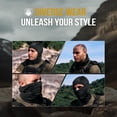 thumbnail image 6 of Minzimin Balaclava Face Mask Men, Women's Full Head Wrap Motorcycle Cooling Neck Gaiter Tactical Hood for Hiking Cycling, 6 of 8