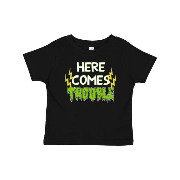 Inktastic Here Comes Trouble Boys or Girls Baby T-Shirt