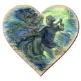 thumbnail image 5 of For The Love of Mermaid Coastal Outdoor Decor, Door Hanger by Josephine Wall | Coastal Sea-Life Decor - 8472111F-JW, 5 of 9
