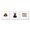 White Framed Version, variant on Gallery PopsĀ® AC/DC - High Voltage Wall Art Bundle (3-Pack), Unframed Version, 12" x 12"