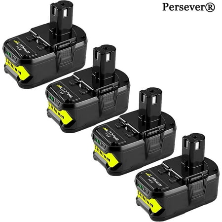 

4Pack P108 6.0Ah Li-ion Compatible with Ryobi 18V Battery P102 P104 P105 P106 P107 P108 P109