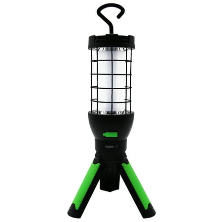 

Grip Rechargeable LED Tripod Worklight - Dual Mode - 650 Lumens - Foldable Legs - Emergency Use Roadside Repairs Electronic Repairs Multipurpose Light