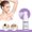 Purple, variant on Hair Inhibitor Lotion - 1 Lotion, Facial Grōwth Non Irritating Can Stop Body Bikini Arm Armpit Leg Grōwth ReGrōwth Smell （20Ml）, Easter, St. Patrick'S Day, Wedding, Personal Skin C Makeup Organizers