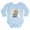 Sky Blue, variant on CafePress - Christmas Kiniart Norw Long Sleeve Infant Bodysuit - Long Sleeve Cotton Baby Bodysuit