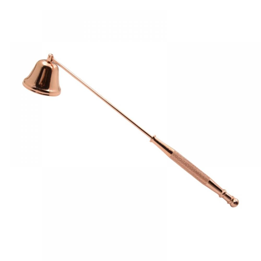 KARLSITEK Plated Metal Candle Stopper Extinguisher with Long Handle for Extinguish Putting Out