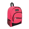 thumbnail image 2 of Everest 13" Slant Backpack, Hot Pink All Ages, Unisex 6045S-HPK/BK, Carrier and Shoulder Book Bag for School, Work, Sports, and Travel, 2 of 4