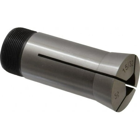 

Value Collection 15/32 Inch 5C Square Collet 3.28 Overall Length 1.041-24 Internal Thread Size Steel 0.0039 Inch TIR