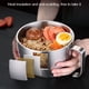 thumbnail image 5 of Contenedor de Almacenamiento de Alimentos, Gran Capacidad Con Caja de Portátil de Tapa, Tazón de Sopa para la Oficina en Casa, 5 of 7
