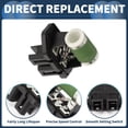 thumbnail image 3 of Resistor del motor del soplador HVAC Unique Bargains No.1355607080 para Jumper Box para Peugeot Boxer Box, 3 of 6