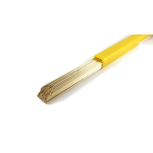 RBCuZnC LFB Bare Bronze Brazing Rod 36" x 3/32" (1 Lb) Walmart