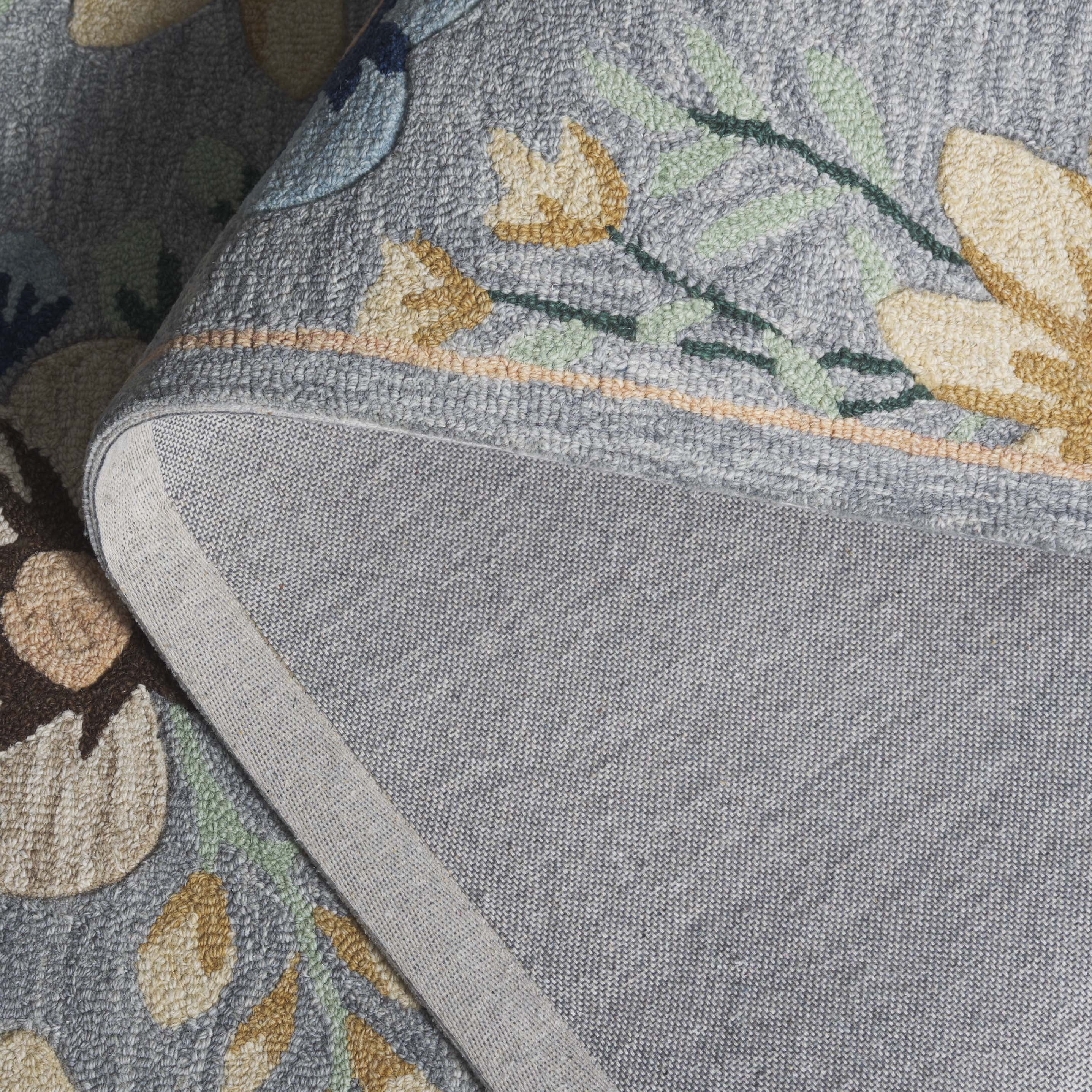 SAFAVIEH Blossom Derren Floral Area Rug, Gray/Blue, 8' x 10'