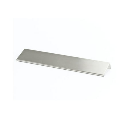 Berenson 1065-4BPN 9-inch Long Finger Pull Bravo Brushed Nickel