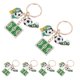 thumbnail image 1 of GAXIRE 6Ud Llaveros Fútbol Multicolor Para Decoraciones Y Souvenirs De Eventos Y Celebraciones Deportivas, 1 of 6