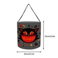 thumbnail image 5 of Loyerfyivos Halloween Trick or Treat Bags Halloween Candy Bags Goodie Bags Candy Bags Multipurpose Reusable Goody Bucket for Kids Halloween Party Supplies, 1pc (Big Mouth), 5 of 8