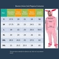 thumbnail image 6 of Briefly Stated Adult Unisex A Christmas Story Bunny Union Suit Pajama Halloween Cosplay Costume, 6 of 8