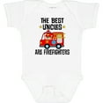 thumbnail image 3 of Inktastic Best Uncles Are Firefighters Boys or Girls Baby Bodysuit, 3 of 5