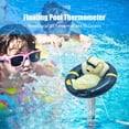 thumbnail image 1 of Temperature Floating Pool  Cartoon Polar Bear Shape Water Temperature Thermometers with String for Outdoor Indoor Swimming Pools Spas Hot Tubs Fish Ponds, 1 of 7