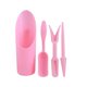 thumbnail image 2 of Mini juego de herramientas de jardinería, kit de 4 piezas para el cuidado de plantas suculentas con pala y herramienta de aireación para trasplantar y cultivar, mangos antideslizantes para, 2 of 8