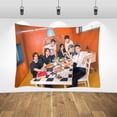 thumbnail image 1 of BTS Theme Party Birthday Supplies Backdrop BTS Bangtan Boys Tapestry Photo Decoration BTS Party Banner Backdrop for Home Wall Hanging(BAN-BTS), 1 of 4