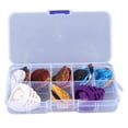 thumbnail image 2 of Guitar Plectrums,60 Pcs Guitar Picks Guitar Picks Celluloid Guitar Picks Streamlined Design, 2 of 14