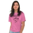 thumbnail image 4 of Oregon is Calling and I Must Go Women's Graphic T Shirt Tees Brisco Brands X, 4 of 6