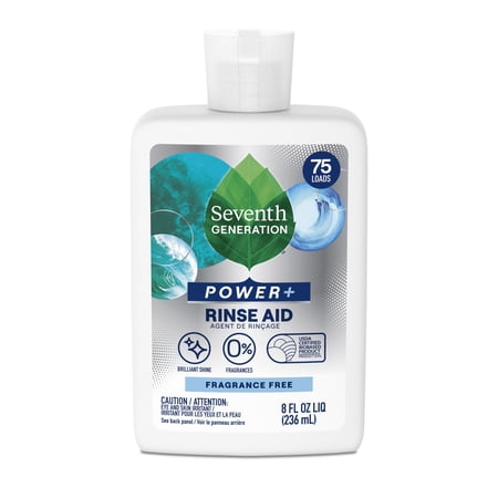 Seventh Generation Rinse Aid Free and Clear 8 fl oz Liq