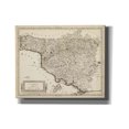 thumbnail image 1 of Epic Graffiti 'Antique Map of Tuscany' by Unknown Canvas Wall Art, 54"x40", 1 of 3