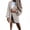 Khaki, variant on Fesfesfes Women Casual Lapel Jacket Long Sleeve Outwear with Pocket Plush Long Knit Cardigan Sweater