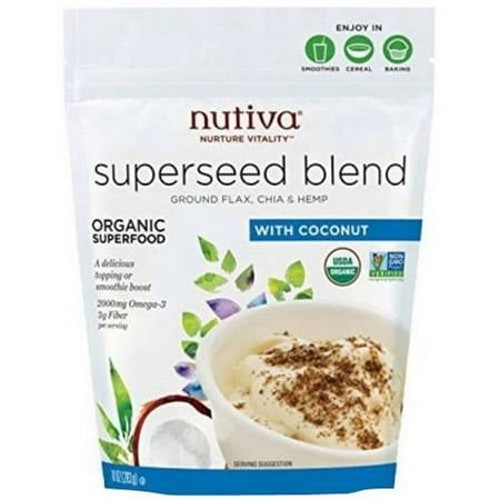 Nutiva, Superseed Blend, 10 Oz (pack Of