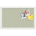 thumbnail image 2 of PinPix 20x12 Custom Cork Bulletin Board Yellow And Blue Waves Poster Board Has a Fabric Style Canvas Finish, Framed in Yellow And Blue Waves, by ArtToFrames (PinPix-321), 2 of 6