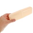 thumbnail image 3 of Shisuyan Tooth Brush Cover Beige 2Pcs 7.7X2.8X1.6In, 3 of 8