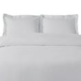 thumbnail image 2 of BNM 300 TC Rayon From Bamboo Duvet Cover Set, Full/ Queen, Platinum, 2 of 5
