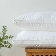 Bed Pillows for Sleeping, Soft Hotel Collection Pillows for Side and Back Sleepers Gusseted Cooling Pillow, Memory Foam Pillows, Twin Pillows 15.74x27.5 Perfect for Twin Bed and Travel