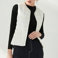 thumbnail image 2 of Vedolay Women Coats Winter 2023 Hooded Cardigan Casual Warming Outwear for Autumn White,XS, 2 of 4