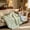 Green, variant on Small Throw Blanket 43"x60", Clouds Water Washed Soy Fiber Summer Cool Quilt Insert Air Conditioning Quilt Summer Quilt Set Summer Lightweight Quilt