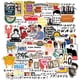 thumbnail image 1 of 50 American Tv Series Friends Equipaje Trolley Case The Office Graffiti Pegatinas Brillar Juguete, 1 of 4