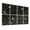 Color 4, variant on 8 Pack Art Acoustic Panels Sound Absorbing Vintage Floral Birds Flowers Black Decorative Soundproof Wall Panels Self Adhesive for Nursery Game Room Bedroom 48"x32"