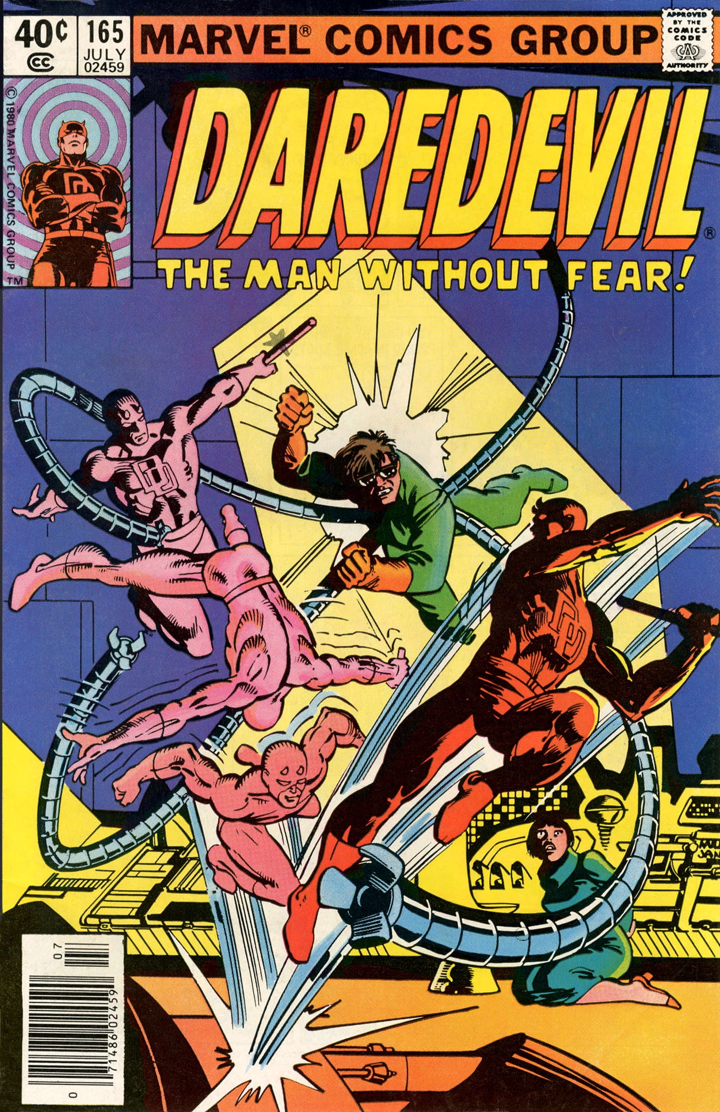 Cover of Daredevil #165