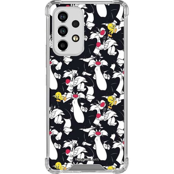 Skinit Cartoons Sylvester and Tweety Super Sized Galaxy A53 5G Clear Case