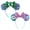 A, variant on 2PCS Monsters Ear Mouse Bow Headbands, Mike and Sully Headband for Kids Women
