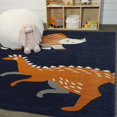 thumbnail image 1 of Mod-Tod Dina Dinosaures Tapis pour Enfants, 1 of 5