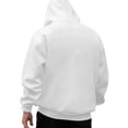 thumbnail image 4 of Siilsaa Men's Hoodie Men's Hoodie, Comfortable Men'S Sweatshirt, Script Logo (Reg. Or Big & Tall) White,2XL, 4 of 4