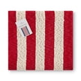 thumbnail image 2 of Lanwood Home Americana summer Knitted Throw Blanket, USA American Flag Oversize Throw, Red and Blue Star Stripe, 2 of 5